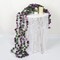 9-Pack 72ft Artificial Flower Garland – Purple Rose Vines, Silk & Faux Plastic Ivy for Wedding Arches, Home Wall Backdrops, Bedroom & Outdoor Decoration